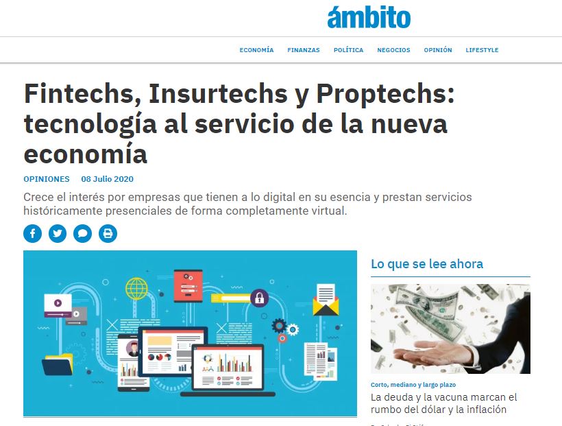 Fintech, Insurtech e Proptech: tecnologia a serviço da nova economia