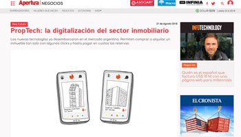 PropTech: la digitalización del sector inmobiliario - Apertura