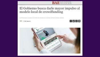 El Gobierno busca darle mayor impulso al modelo local de crowdfunding