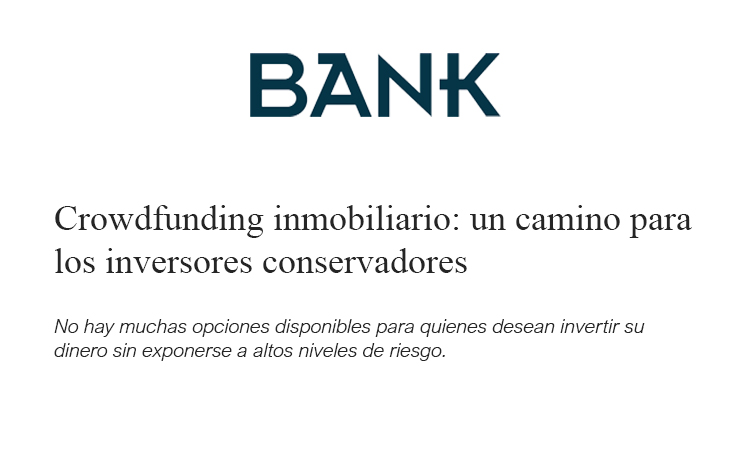 Bricksave in Bank Magazine "Real estate crowdfunding: a way to go for conservative investors"