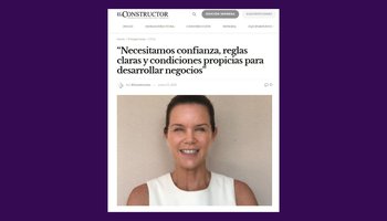 Precisamos de confiança, regras claras e condições favoráveis ​​para desenvolver negócios