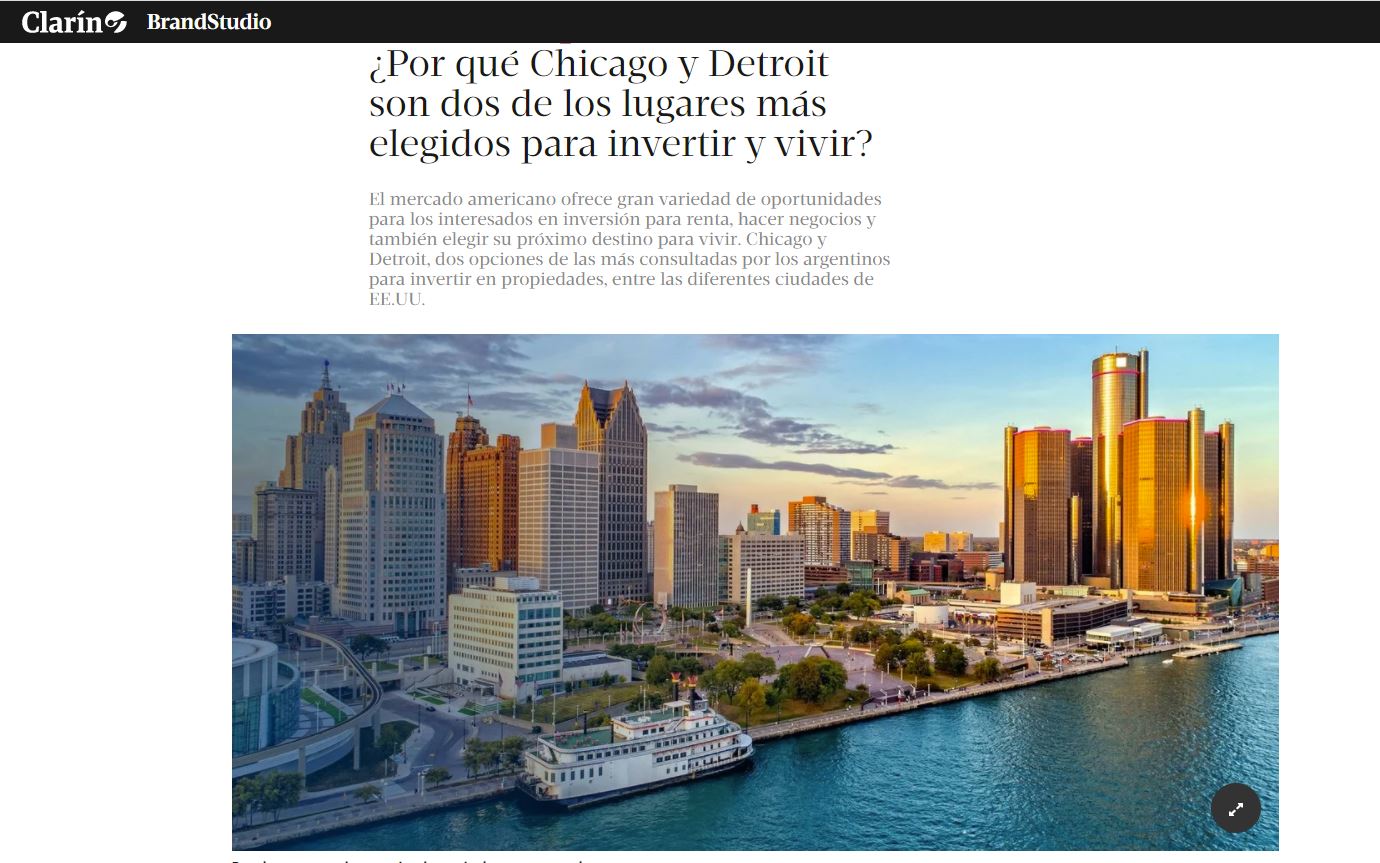 Por que Chicago e Detroit são dois dos lugares mais populares para se investir e morar?