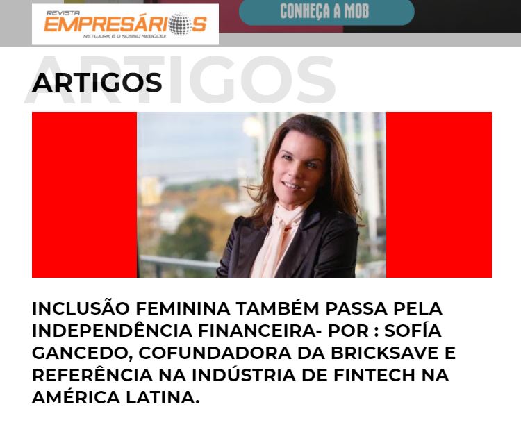 INCLUSÃO FEMININA TAMBÉM PASSA PELA INDEPENDÊNCIA FINANCEIRA