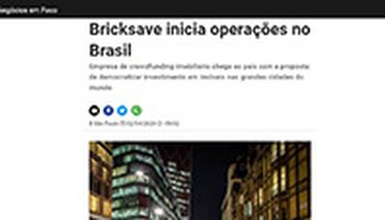 Bricksave launch in Brazil in April 2020