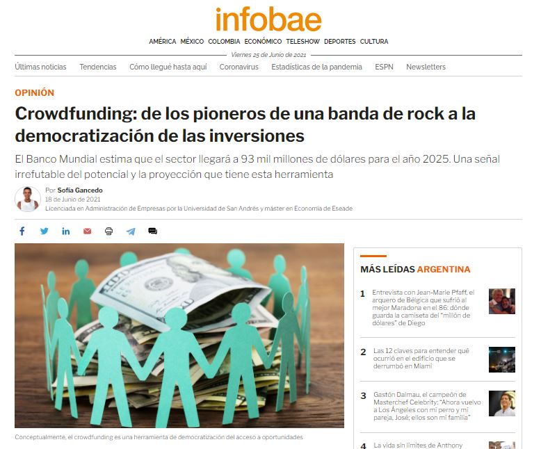 Crowdfunding: de los pioneros de una banda de rock a la democratización de las inversiones