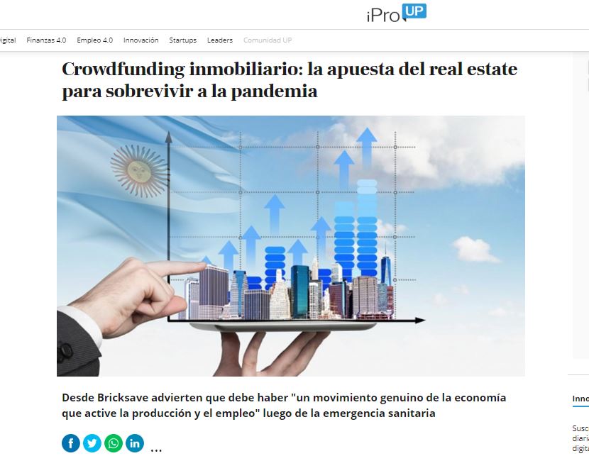 Crowdfunding inmobiliario: la opción más estable para sobrevivir a la pandemia