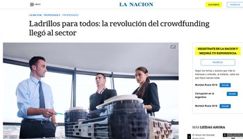 Ladrillos para todos: la revolución del crowdfunding llegó al sector