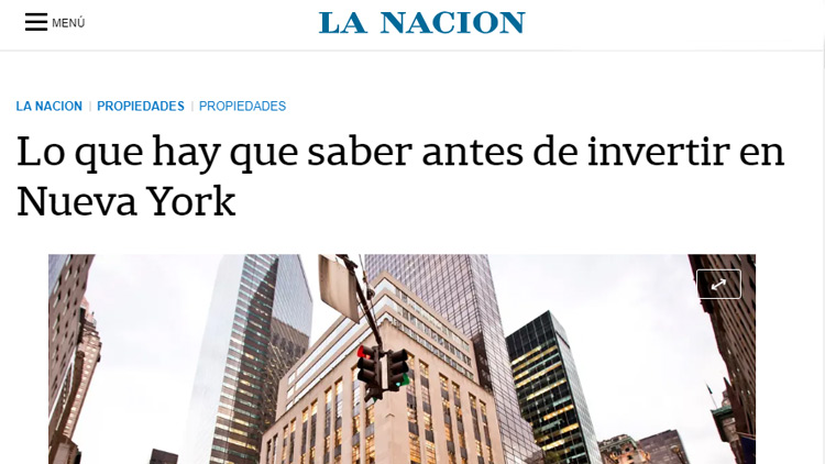 Lo que hay que saber antes de invertir en Nueva York