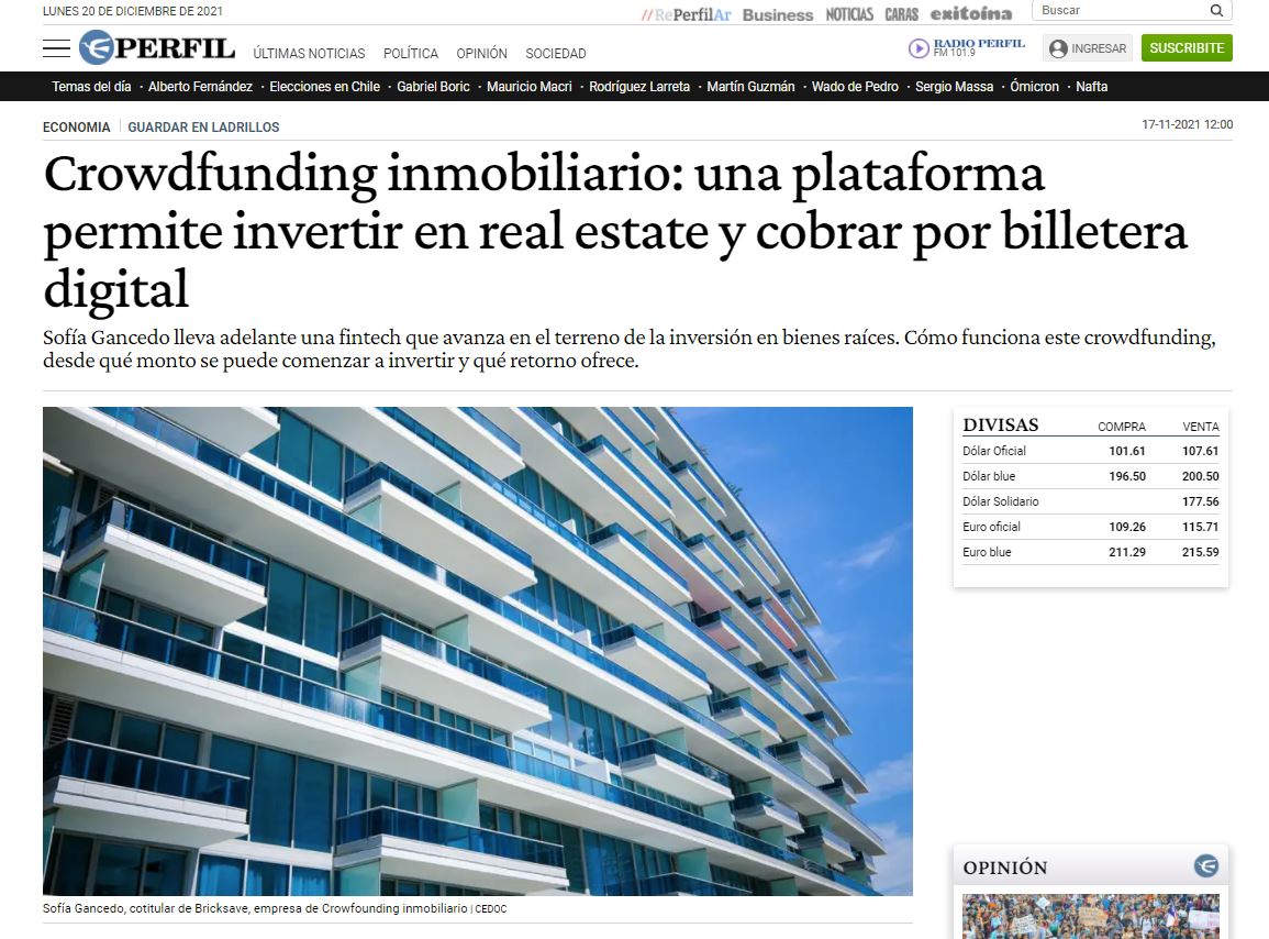 Crowdfunding inmobiliario: una plataforma permite invertir en real estate y cobrar por billetera digital