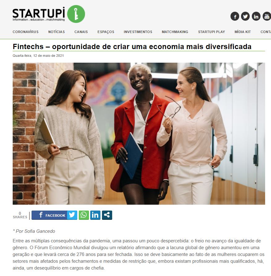 Fintechs – oportunidade de criar uma economia mais diversificada