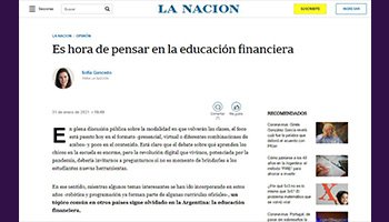 Es hora de pensar en la educación financiera