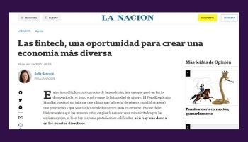 Las fintech, una oportunidad para crear una economía más diversa