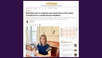 Sofía Gancedo, a latino-americana que de Nova York atrai investimentos em crowdfunding imobiliário