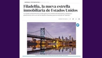 Philadelphia, a nova estrela imobiliária da América