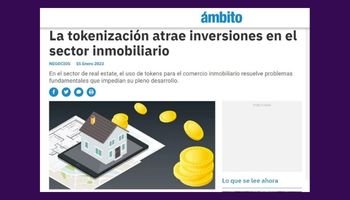 La tokenización atrae inversiones en el sector inmobiliario