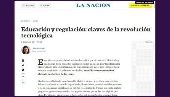 Educación y regulación: claves de la revolución tecnológica